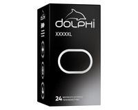 Презервативи Dolphi XXXXXL збільшеного розміру, 24 шт