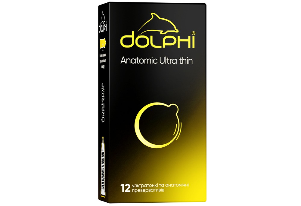 Презервативи Dolphi Анатомічні надтонкі